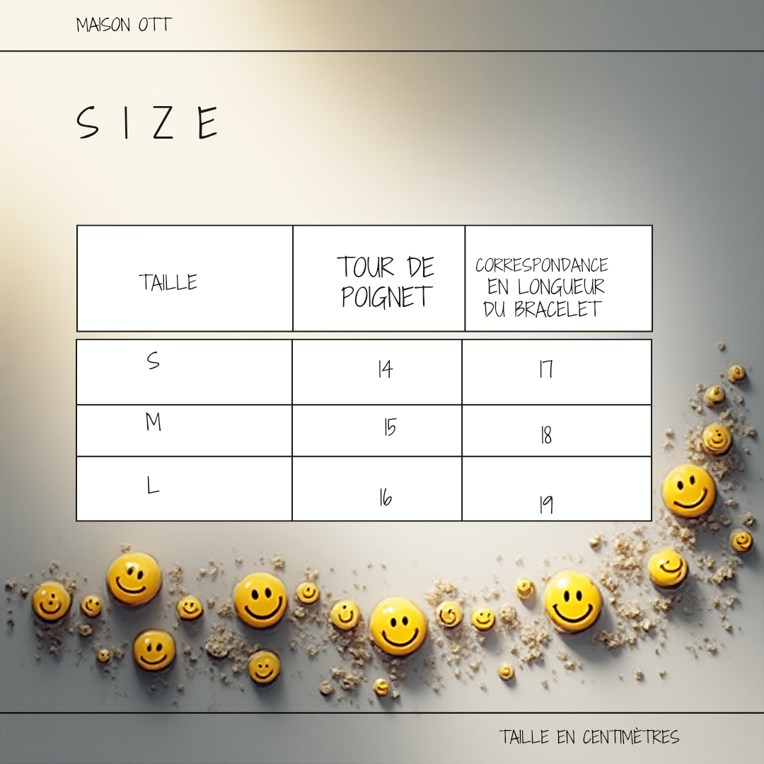 Bracelet Flowers vert