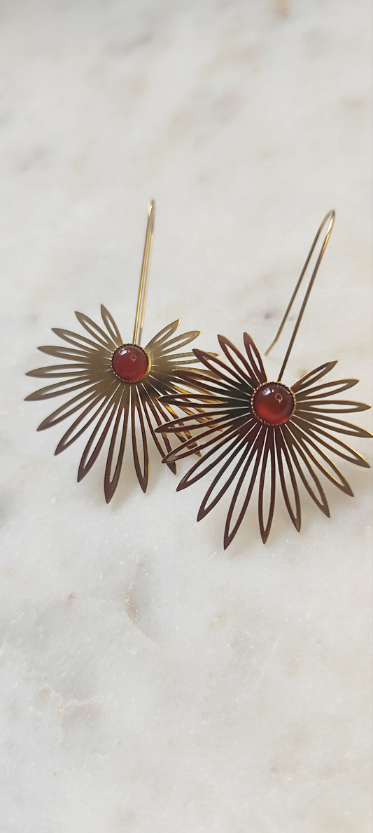 Boucles d'oreilles Jade