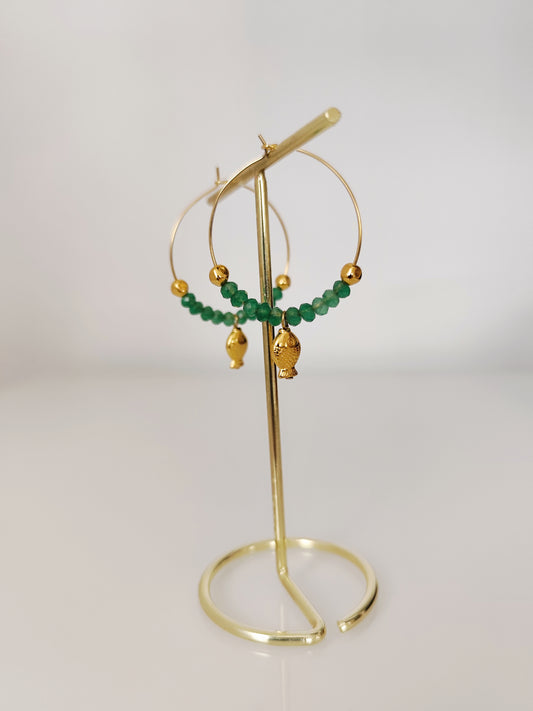 Boucles d'oreilles Néréides