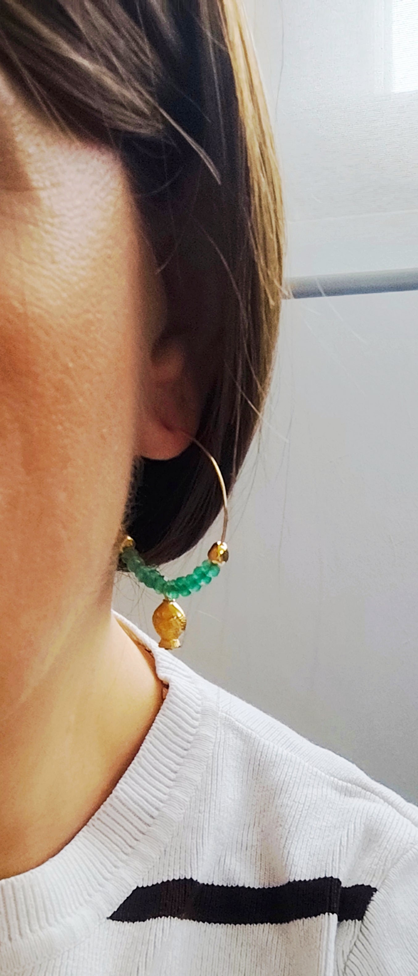 Boucles d'oreilles Néréides
