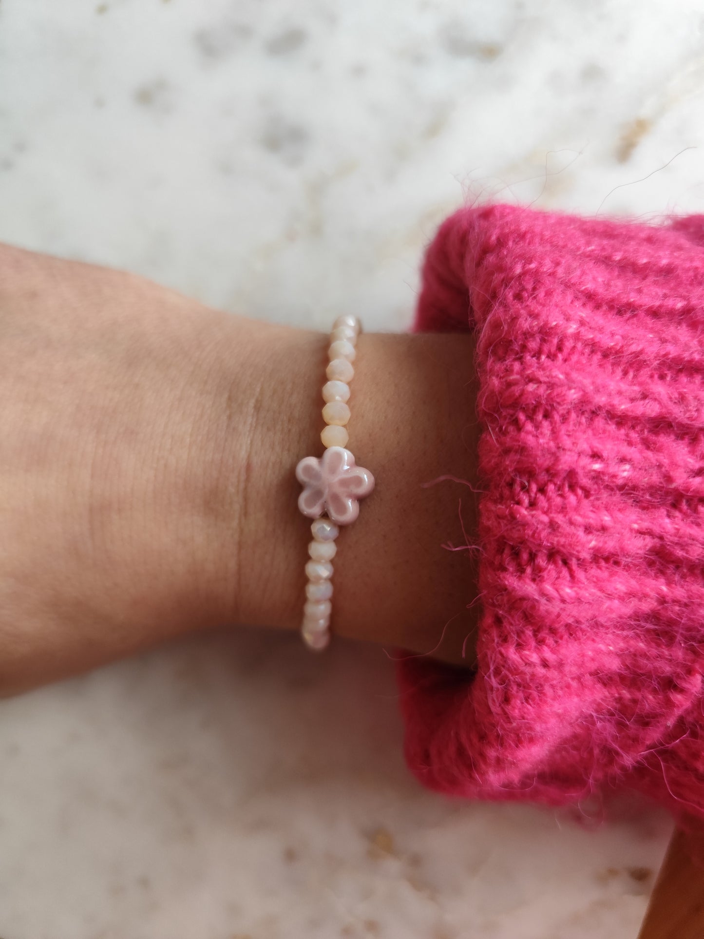 Bracelet Flowers rose